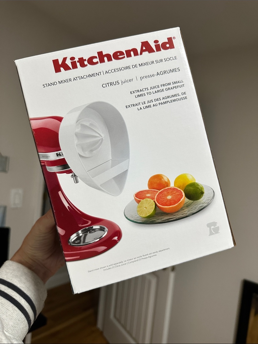 KitchenAid Red Citrus Juicer Attachment for Stand Mixers